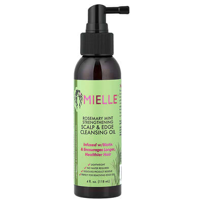 Strengthening Scalp & Edge Cleansing Oil, Rosemary Mint, 4 fl oz (118 ml)
