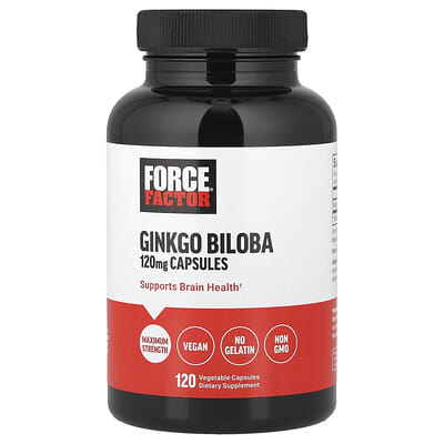 Ginkgo Biloba, 120 mg, 120 Vegetable Capsules