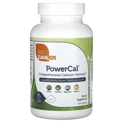 Кальций Zahler PowerCal, 120 Capsules