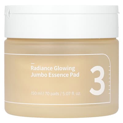 Патчи для лица Numbuzin No.3 Radiance Glowing Jumbo Essence, 70 шт, 5.07 fl oz (150 ml)