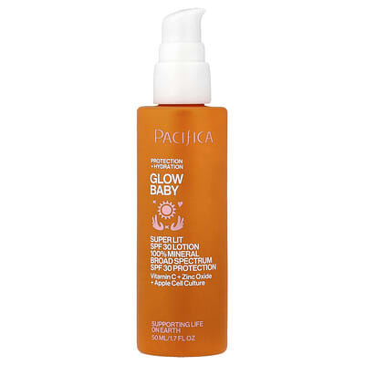 Glow Baby, Super Lit Lotion, SPF 30, 1.7 fl oz (50 ml)