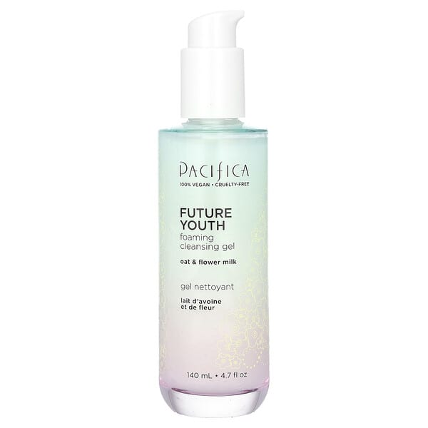 Очищающий гель для лица Future Youth, Oat & Flower Milk, 4.7 fl oz (140 ml)
