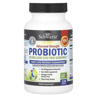 Probiotic, Advanced Strength, 120 Capsules