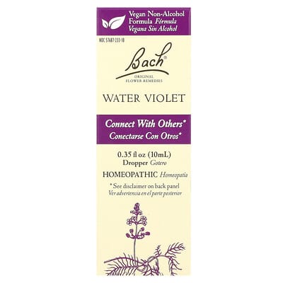 Original Flower Remedies, Water Violet, 0.35 fl oz (10 ml)