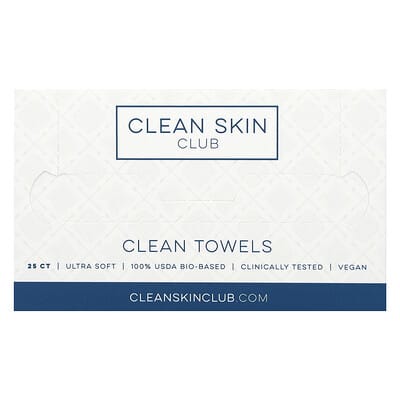 Clean Towels, 25 Count