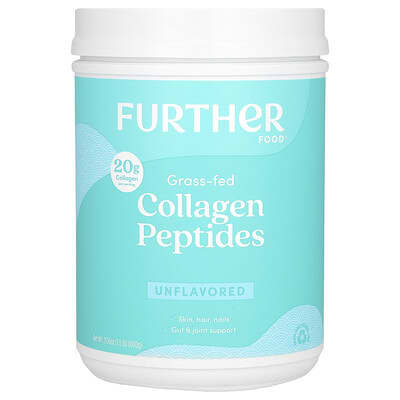 Grass-Fed Collagen Peptides, Unflavored, 21.16 oz (600 g)