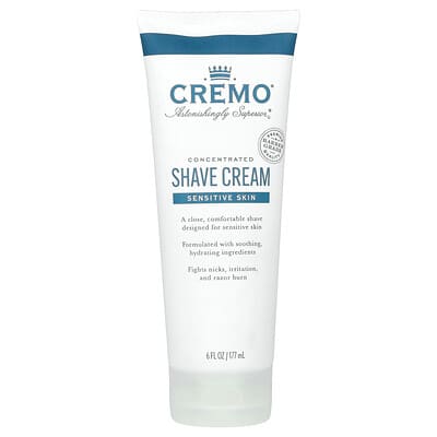 Cremo крем для бритья для чувствительной кожи, 6 fl oz (177 ml)
