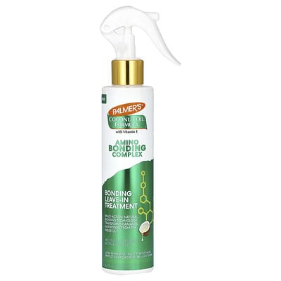Coconut Oil Formula® с витамином E, Amino Bonding Complex, несмываемый уход, 6.7 fl oz (198 ml)