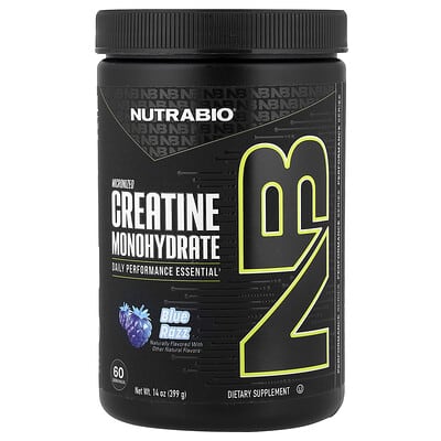 Креатин Micronized Creatine Monohydrate Blue Razz, 14 oz (399 g)
