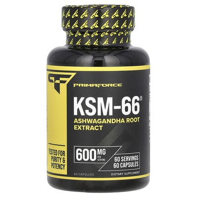 KSM-66® Ashwagandha Root Extract, 60 Capsules