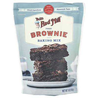 Bob's Red Mill Fudgy Brownie Смесь для выпечки брауни, 14 oz
