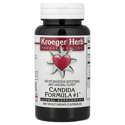 Candida Formula #1™, 100 вегетарианских капсул