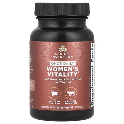 Витамины для женщин Ancient Nutrition Once Daily Vitality, 30 таблеток