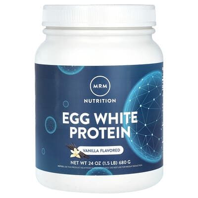 Egg White Protein, Vanilla, 1.5 lbs (680 g)