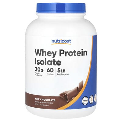Whey Protein Isolate, Milk Chocolate , 5 lb (2,268 g)