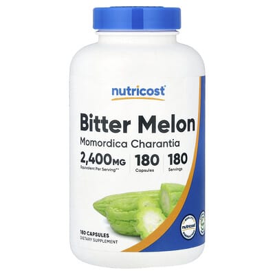 Bitter Melon, 180 Capsules (600 mg per Capsule)