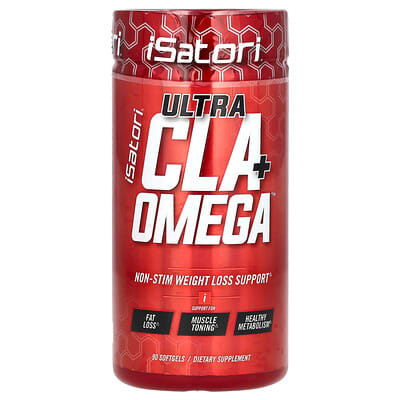 Ultra CLA + Omega, 90 мягких капсул
