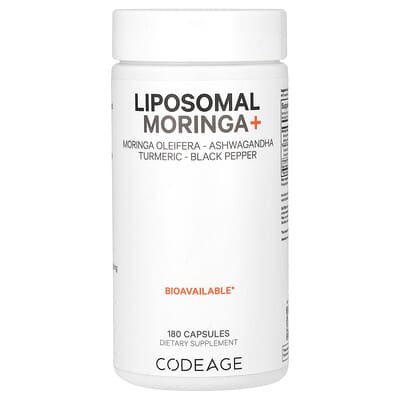 Liposomal Moringa+, 180 капсул