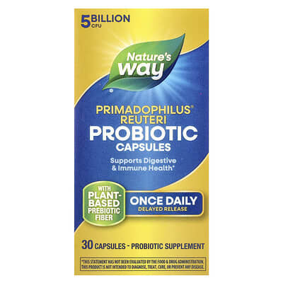 Primadophilus® Reuteri Probiotic, 5 Billion CFU, 30 Capsules