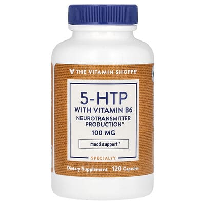 5-HTP с витамином B6, 120 капсул