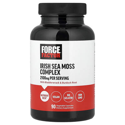 Комплекс ирландского мха Irish Sea Moss, 90 Vegetable Capsules