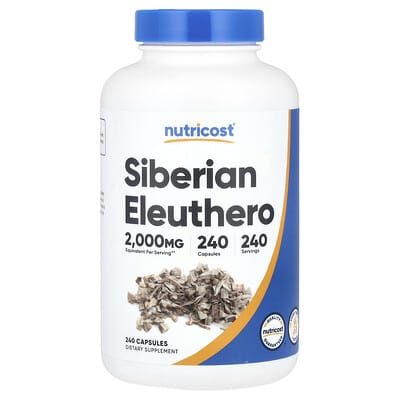 Siberian Eleuthero, 2,000 mg, 240 капсул