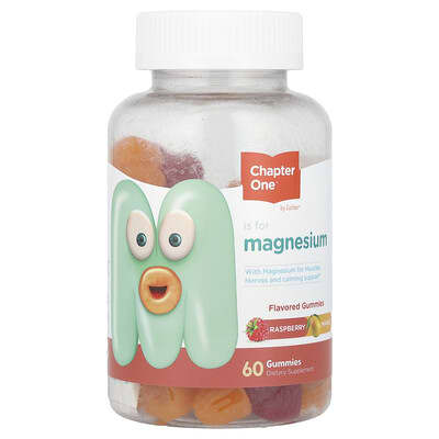 Chapter One™, Magnesium Gummies, Raspberry Mango, 60 Gummies (50 mg per Gummy)