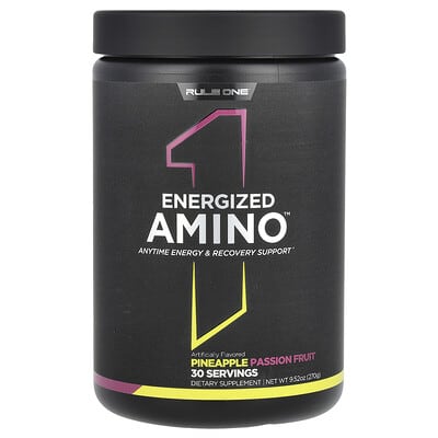 Energized Amino™, вкус ананас-пассифлора, 9,52 унции (270 г)