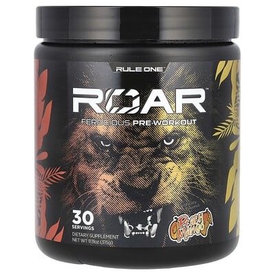 Rule One Proteins предтренировочный комплекс Roar Peach Mango