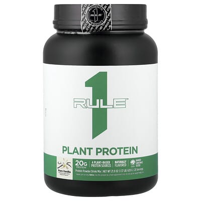 Растительный протеин Rule One Proteins Pure Vanilla, 1.37 lb (620 g)