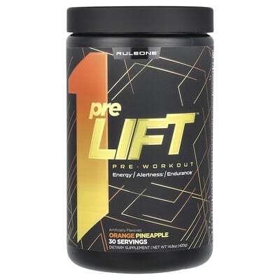 preLIFT предтренировочный комплекс, Orange Pineapple, 14.8 oz (420 g)