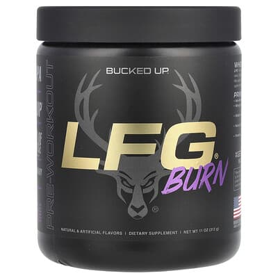 Предтренировочный комплекс LFG Burn, Razzle Dazzle, 11 oz (312 g)