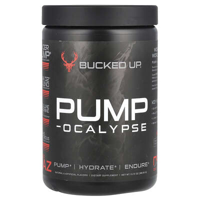 Bucked Up Pump-Ocalypse, Blood Raz, 13.72 oz (388.95 g)