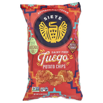 Potato Chips, Fuego , 5.5 Oz (156 g)