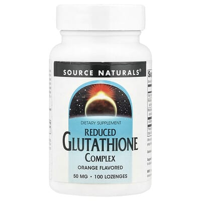 Reduced Glutathione Complex, Orange, 100 Lozenges