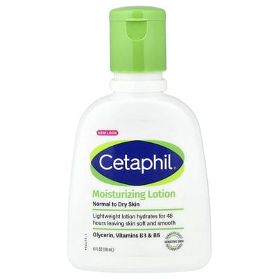 Moisturizing Lotion, Normal to Dry Skin, Fragrance Free, 4 fl oz (118 ml)