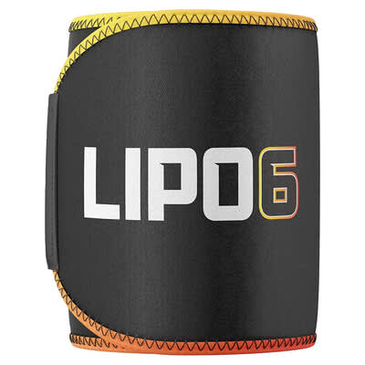 LIPO 6 Пояс для фитнеса, Black, 1 Count