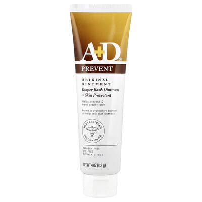 Prevent & Heal Original Ointment, Diaper Rash Ointment & Skin Protectant, 4 oz (113 g)