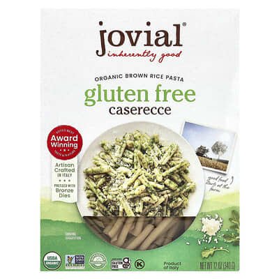 Organic Brown Rice Pasta, Caserecce, 12 oz (340 g)