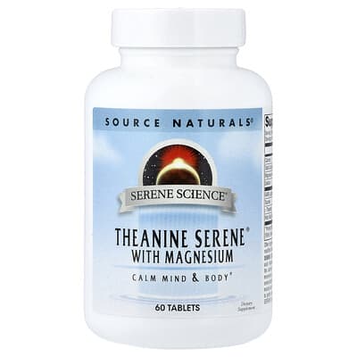 Serene Science®, Theanine Serene® With Magnesium, 60 Tablets