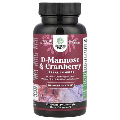 D-Mannose & Cranberry 60 капсул
