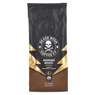 Ground, Medium Roast, 10 oz (283 g)