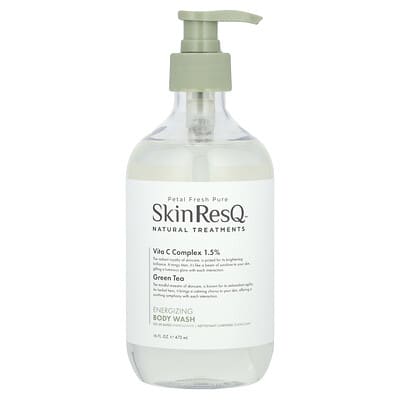 Skin ResQ Natural Treatments, Energizing Body Wash, 16 fl oz (473 ml)