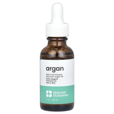Natural Outcome 100% аргановое масло холодного отжима, 1 oz (30 ml)