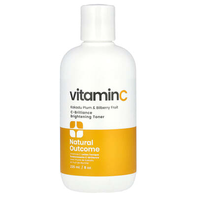 Vitamin C, C-Brilliance Brightening Toner, Fragrance Free, 8 oz (235 ml)