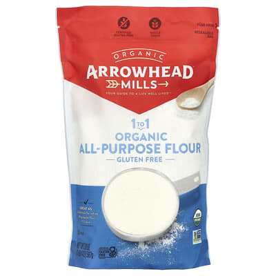 1 To 1 Organic All-Purpose Flour, Gluten Free, 20 oz (567 g)