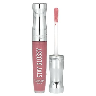 Stay Glossy Lip Gloss, 470 Perfect Peony, 0.18 oz (5.5 ml)