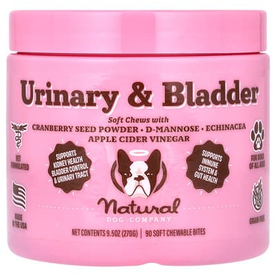 Urinary & Bladder, For Dogs, All Ages , 90 Soft Chewable Bites, 9.5 oz (270 g)