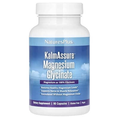 KalmAssure®, Magnesium Glycinate, 90 Capsules (70 mg per Capsule)