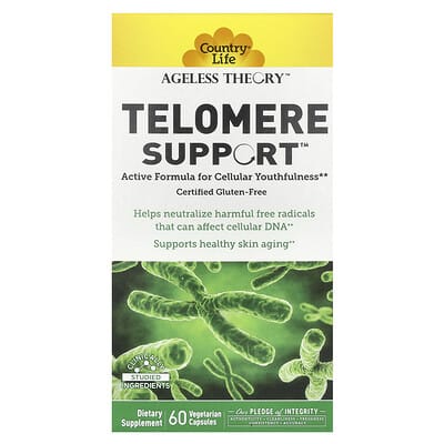 Ageless Theory™, Telomere Support™, 60 Vegetarian Capsule